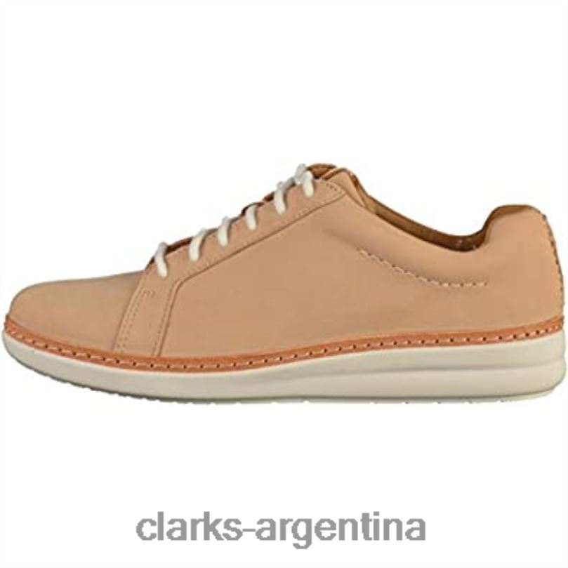 Clarks mujer 2FZPZ1072 Zapatillas bajas de clarks amberlee rosa de nobuk beige nude nubuck beige nude