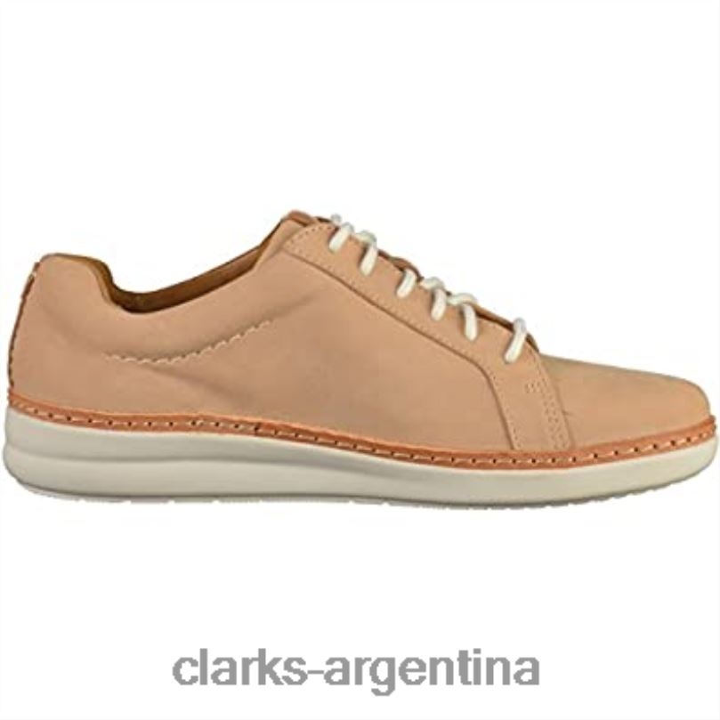 Clarks mujer 2FZPZ1072 Zapatillas bajas de clarks amberlee rosa de nobuk beige nude nubuck beige nude
