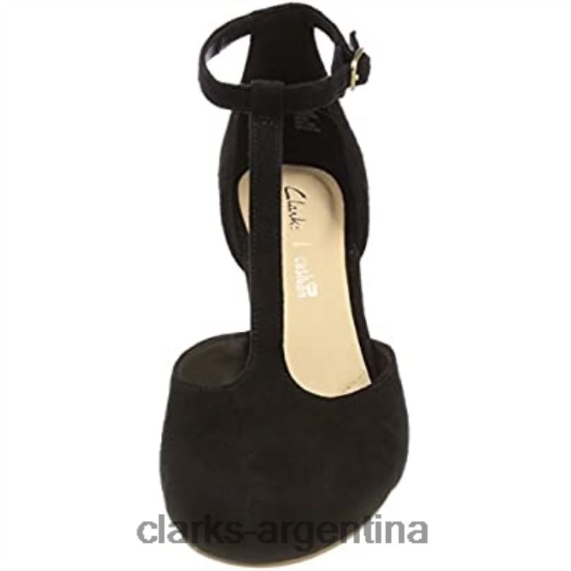 Clarks mujer 2FZPZ1152 Zapatos de salón Clarks Dalia Tulip con barra en T para mujer