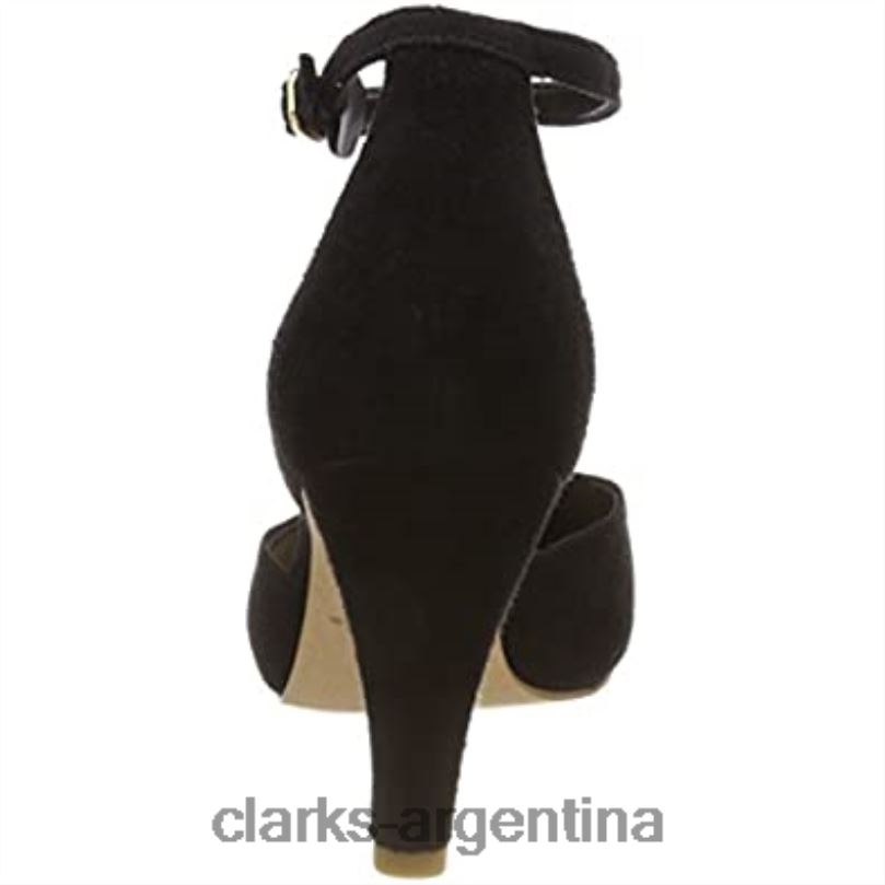 Clarks mujer 2FZPZ1152 Zapatos de salón Clarks Dalia Tulip con barra en T para mujer