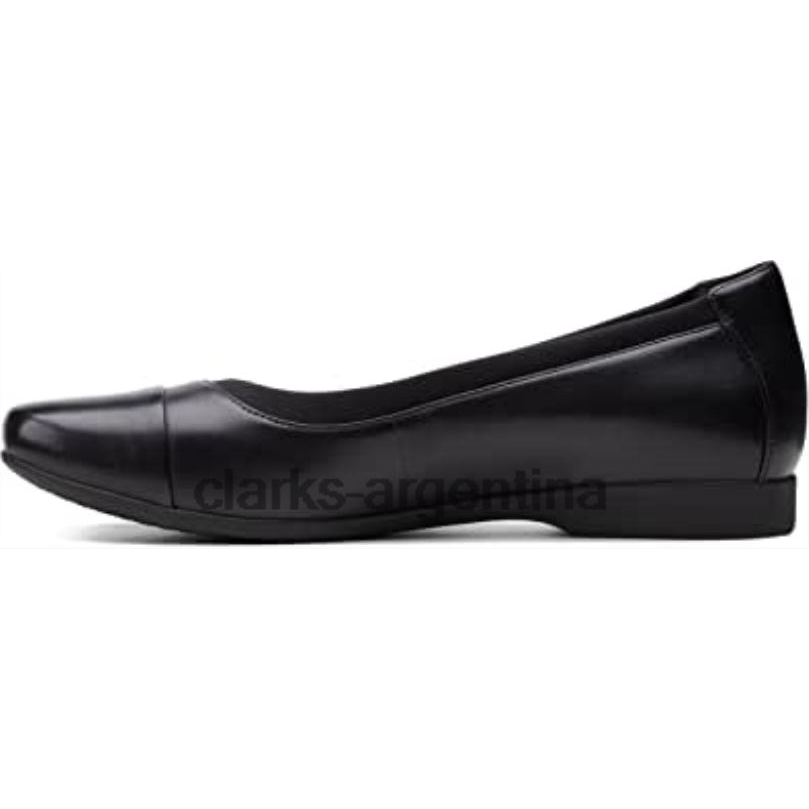 Clarks mujer 2FZPZ1191 zapatos de salón un darcey cap2 mujer clarks negro negro