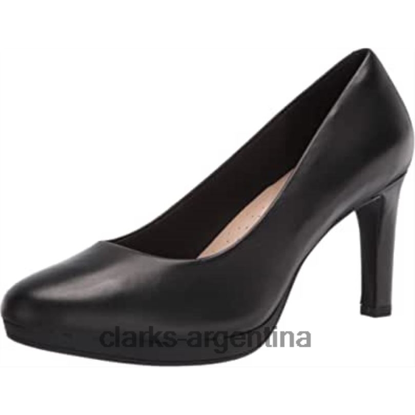 Clarks mujer 2FZPZ1340 zapatos de salón ambyr joy de cuero negro para mujer clarks cuero negro