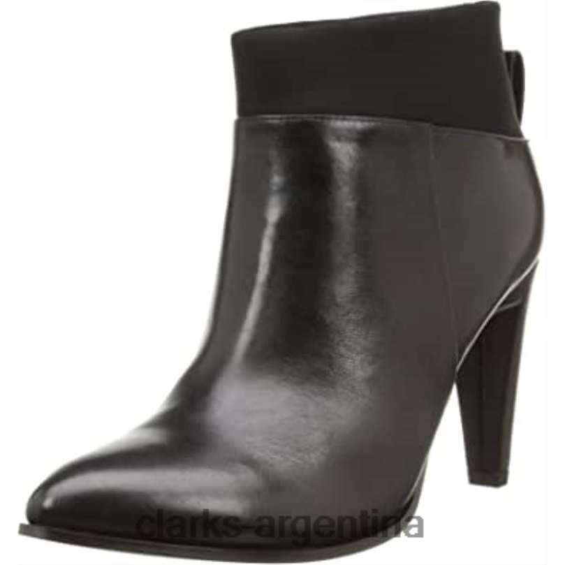 Clarks mujer 2FZPZ1443 zapatos de salón clarks azizi posey negros para mujer cuero negro