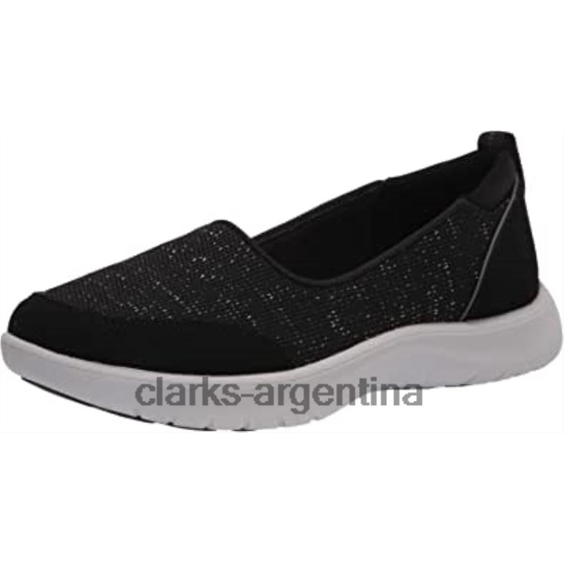 Clarks mujer 2FZPZ1495 Zapatilla Adella Blush Mujer Clarks Negro Textil