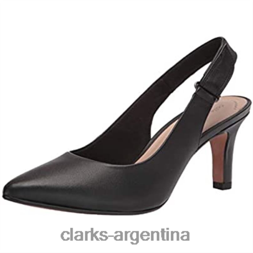 Clarks mujer 2FZPZ1749 salón de mujer illeana poppy clarks cuero negro cuero negro