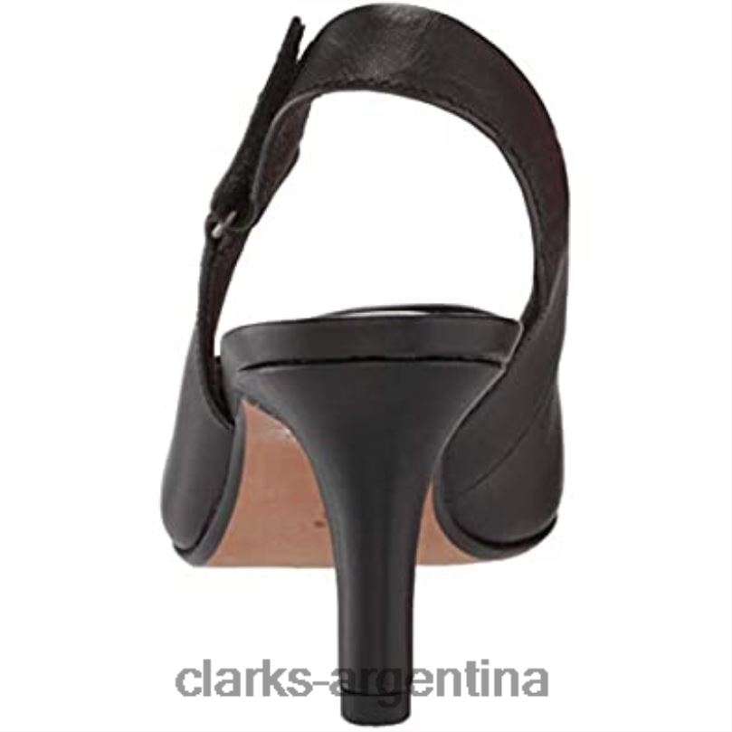 Clarks mujer 2FZPZ1749 salón de mujer illeana poppy clarks cuero negro cuero negro