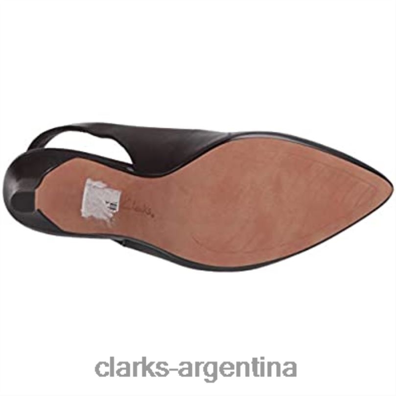 Clarks mujer 2FZPZ1749 salón de mujer illeana poppy clarks cuero negro cuero negro