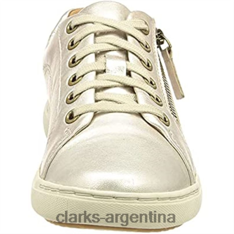 Clarks mujer 2FZPZ1837 zapatilla de encaje nalle para mujer clarks platinum