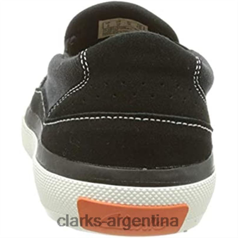 Clarks mujer 2FZPZ1966 Zapatilla Aceley Step para mujer de lona negra clarks lienzo negro