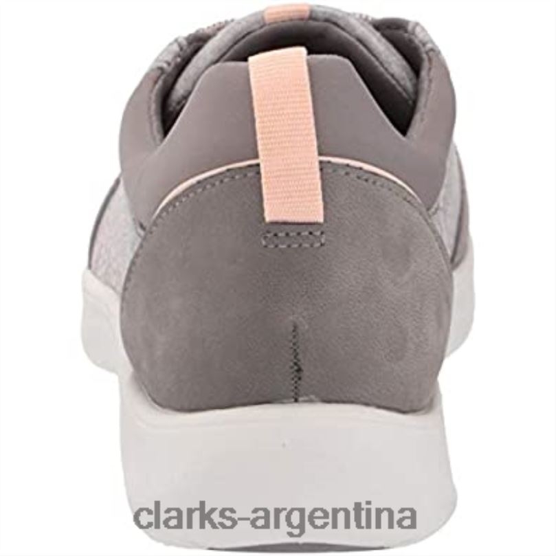 Clarks mujer 2FZPZ2302 zapatilla adella holly mujer gris clarks gris
