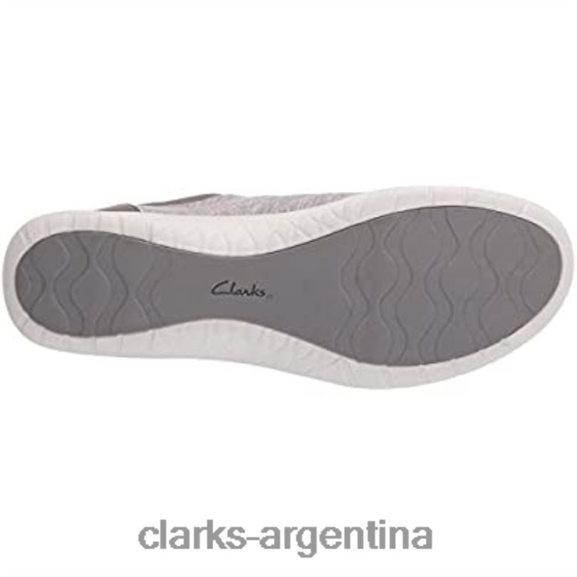 Clarks mujer 2FZPZ2302 zapatilla adella holly mujer gris clarks gris
