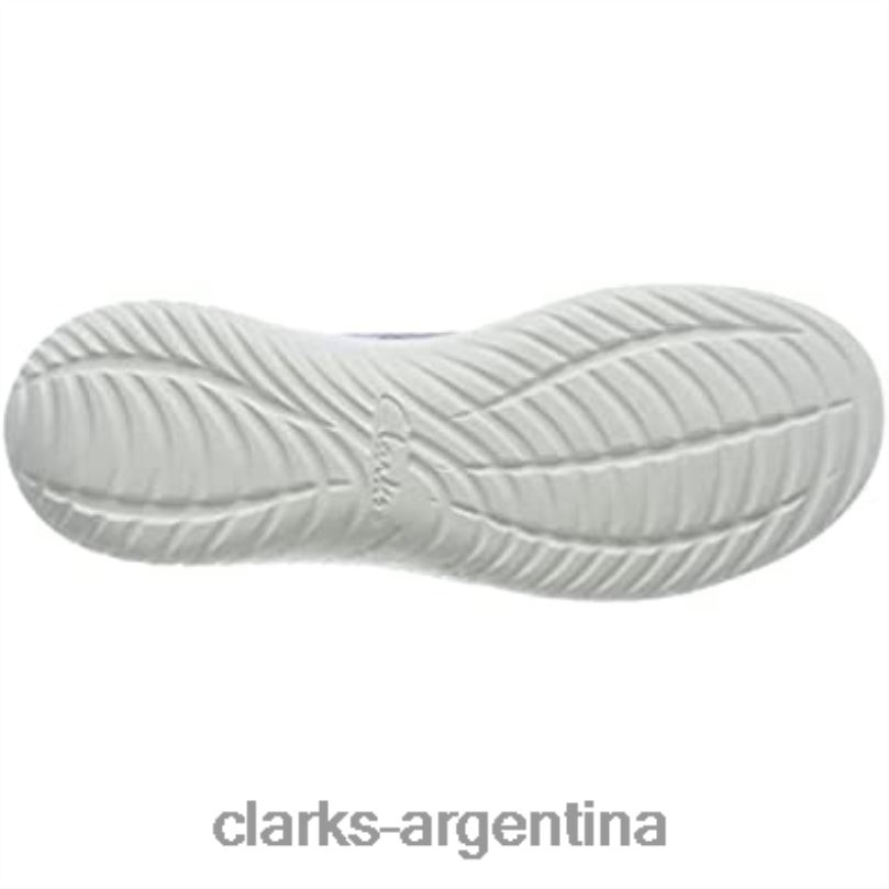 Clarks mujer 2FZPZ2452 Zapatilla combi nova glint azul marino oscuro para mujer clarks combi azul marino oscuro