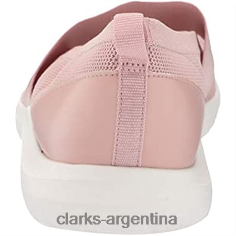 Clarks mujer 2FZPZ2501 Zapatilla clarks nova sol para mujer de punto rosa polvoriento