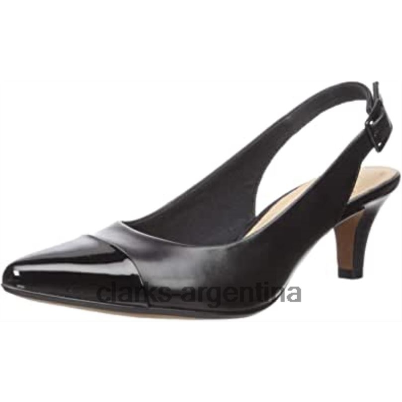 Clarks mujer 2FZPZ266 Zapatos de salón clarks mujer linvale emmy negro piel sintética cuero negro sintético