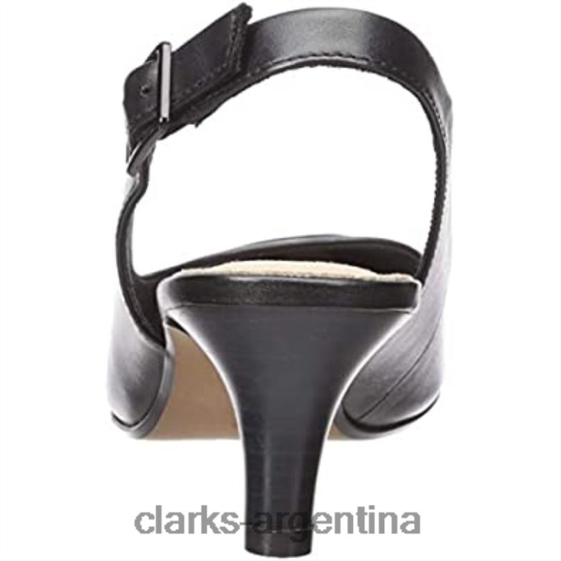 Clarks mujer 2FZPZ266 Zapatos de salón clarks mujer linvale emmy negro piel sintética cuero negro sintético