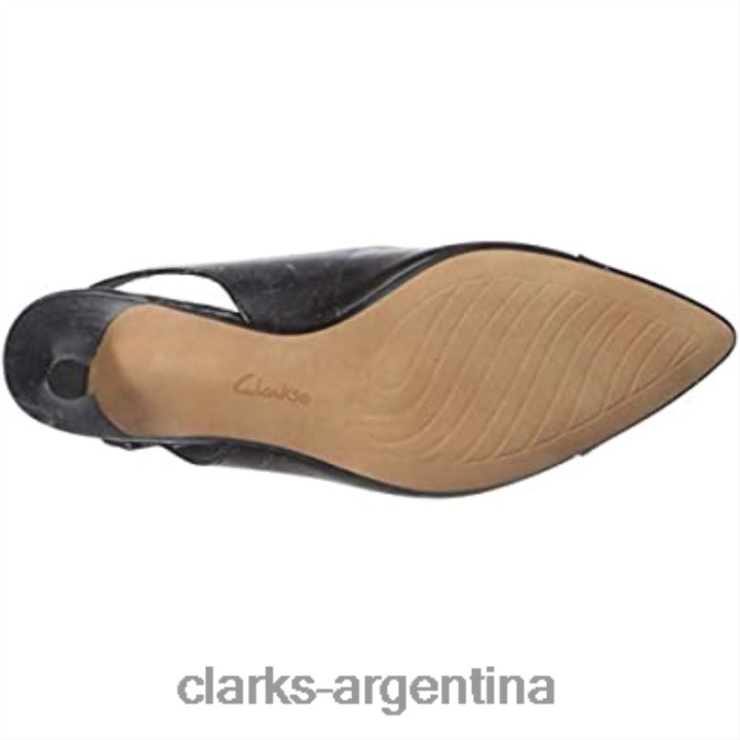 Clarks mujer 2FZPZ266 Zapatos de salón clarks mujer linvale emmy negro piel sintética cuero negro sintético