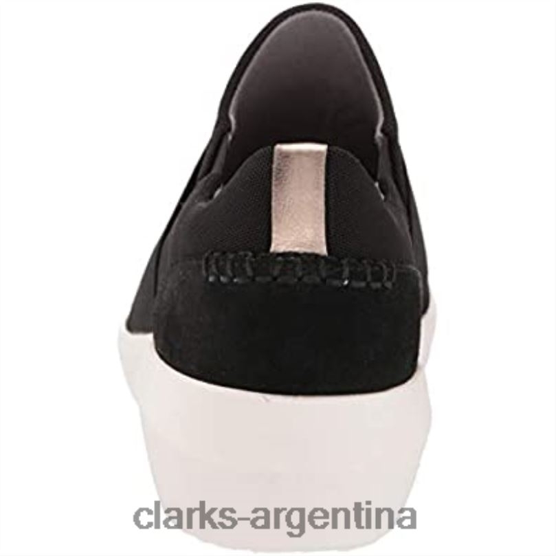 Clarks mujer 2FZPZ2817 Zapatilla clarks kayleigh band de mujer en textil negro textil negro