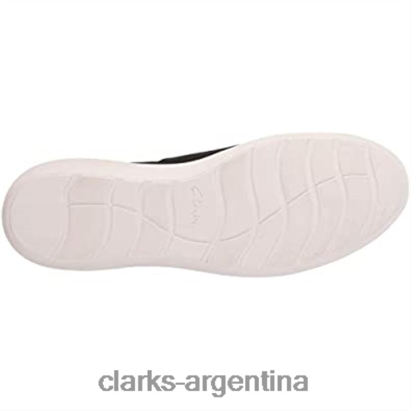 Clarks mujer 2FZPZ2817 Zapatilla clarks kayleigh band de mujer en textil negro textil negro