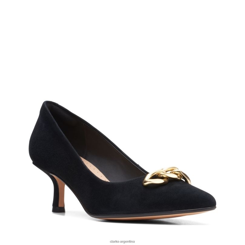 Clarks mujer 2FZPZ3073 Adorno clarks black sde violeta 55 negro