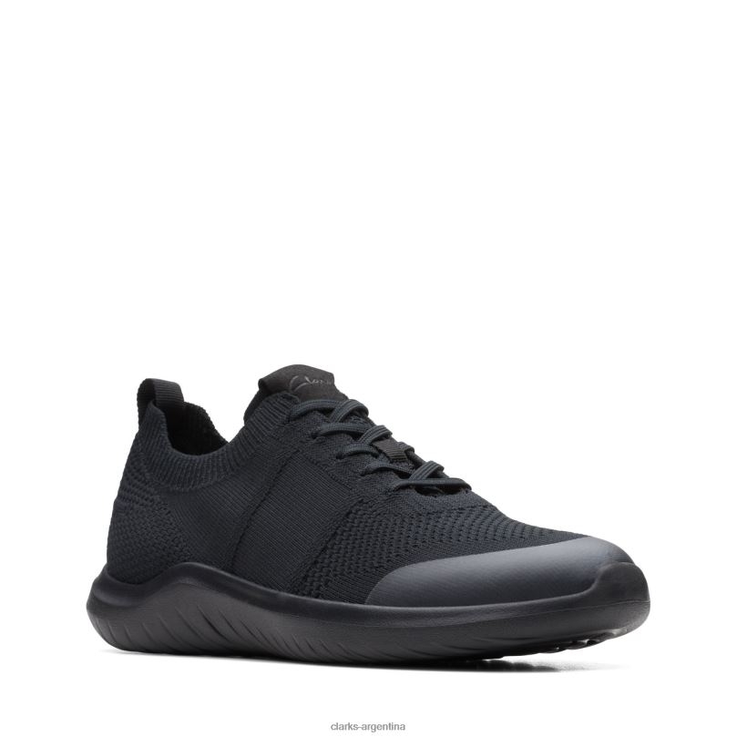 Clarks mujer 2FZPZ3179 clarks nova lite de punto negro de encaje punto negro