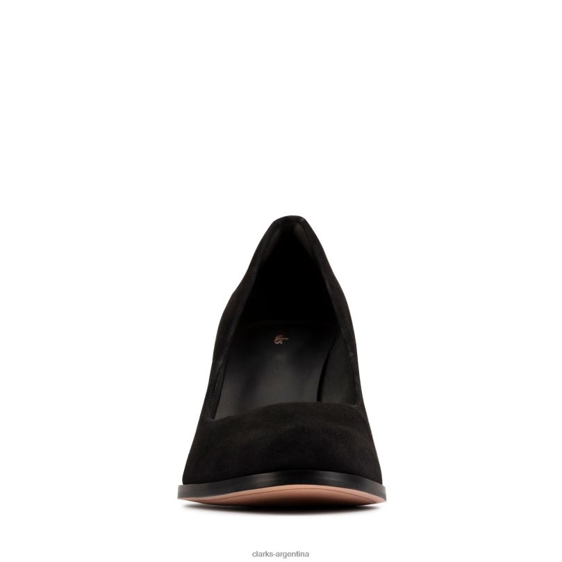 Clarks mujer 2FZPZ3186 clarks kaylcara 2 ante negro ante negro