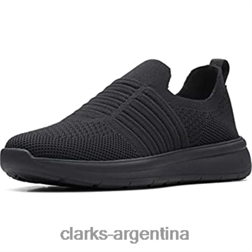 Clarks mujer 2FZPZ366 Zapatilla Ezera Walk para mujer textil negro clarks textil negro