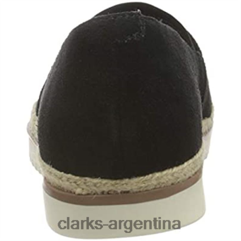 Clarks mujer 2FZPZ389 zapatillas clarks serena paige para mujer negras negro