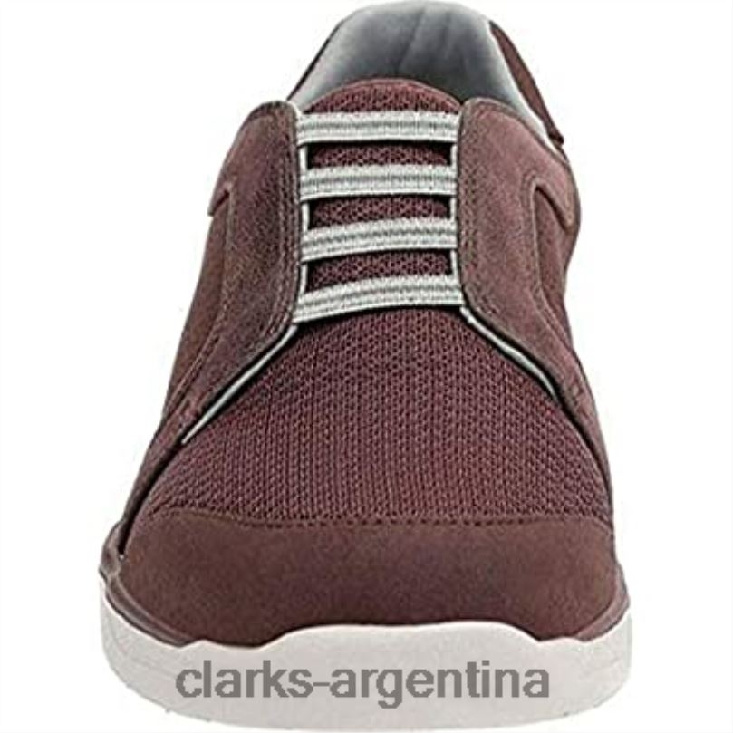 Clarks mujer 2FZPZ3 Zapatilla clarks mckella morris de mujer de nobuk sintético berenjena nubuck sintético berenjena