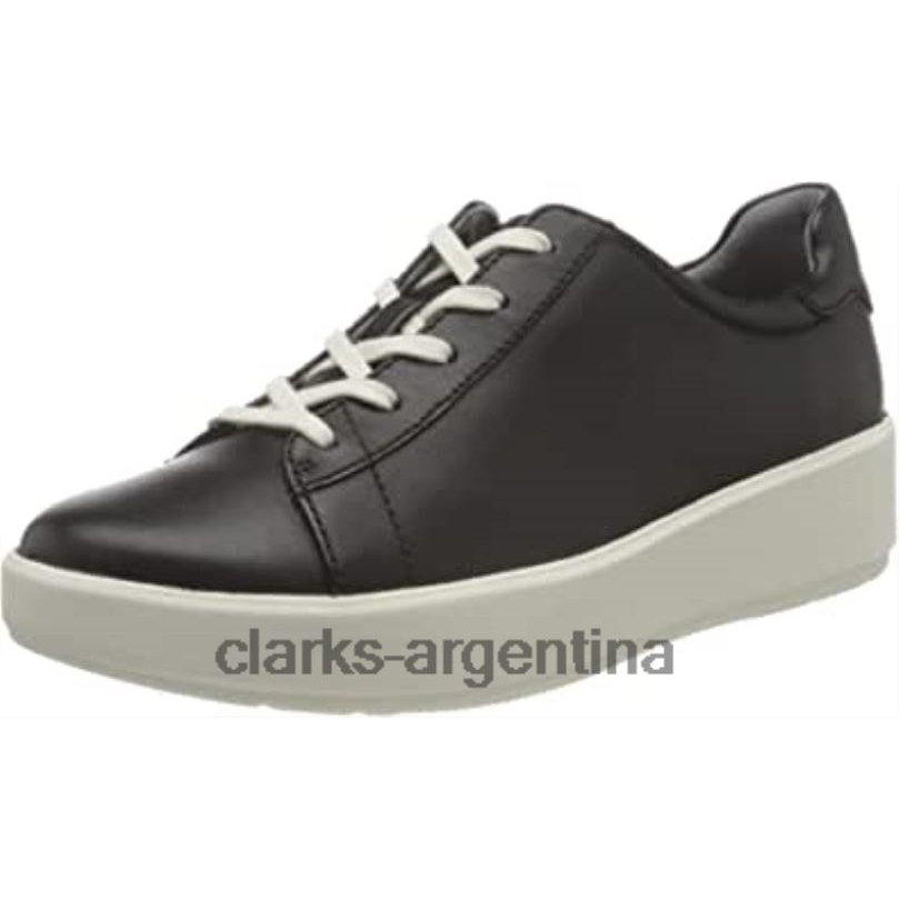 Clarks mujer 2FZPZ601 Zapatilla clarks layton pace negra para mujer