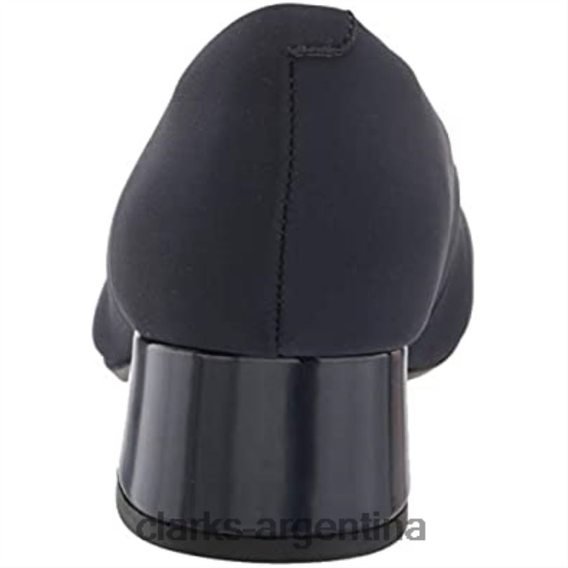 Clarks mujer 2FZPZ656 Zapatos de salón clarks marilyn sara combinados de charol azul marino para mujer combi charol textil marino