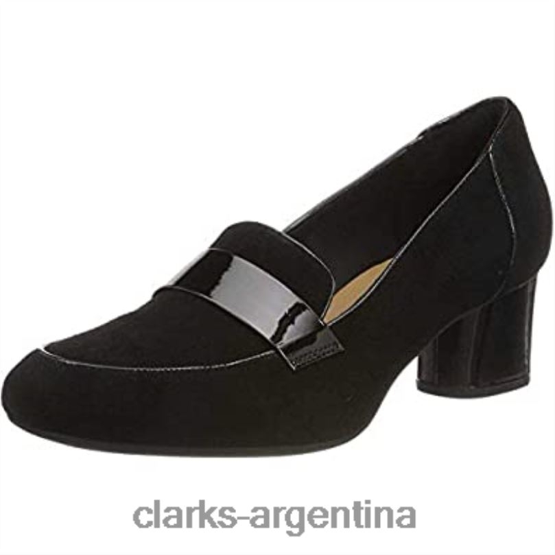 Clarks mujer 2FZPZ973 zapatos de tacón cerrados un cosmo way para mujer clarks negro