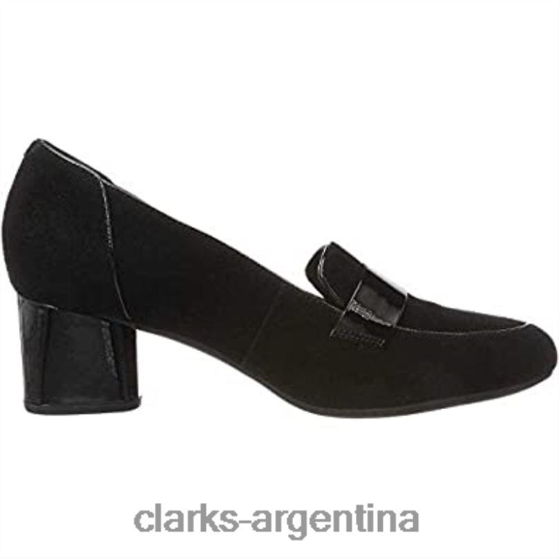 Clarks mujer 2FZPZ973 zapatos de tacón cerrados un cosmo way para mujer clarks negro