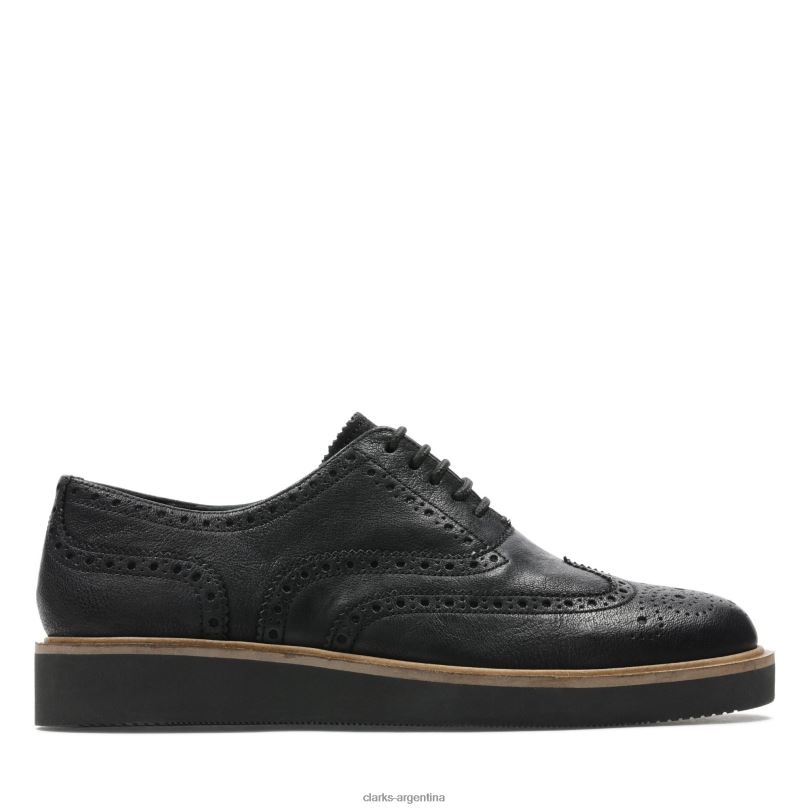 Clarks mujer 2FZPZ3370 clarks baille brogue cuero negro cuero negro
