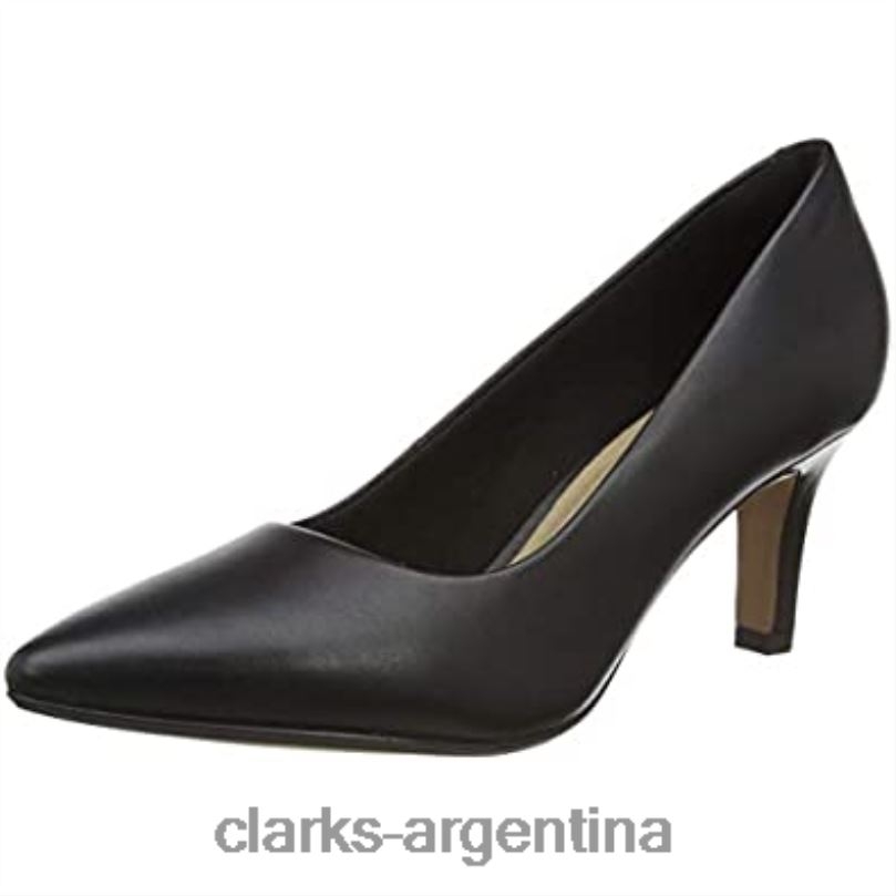 Clarks mujer 2FZPZ807 Zapato vestir illeana tulip uniforme mujer clarks cuero negro cuero negro