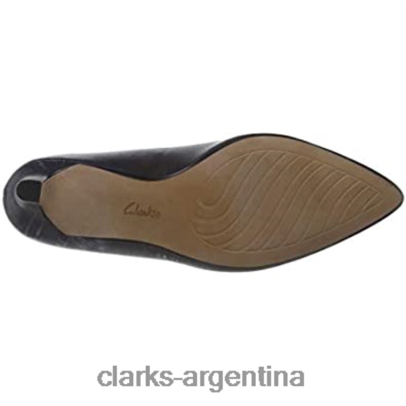 Clarks mujer 2FZPZ807 Zapato vestir illeana tulip uniforme mujer clarks cuero negro cuero negro