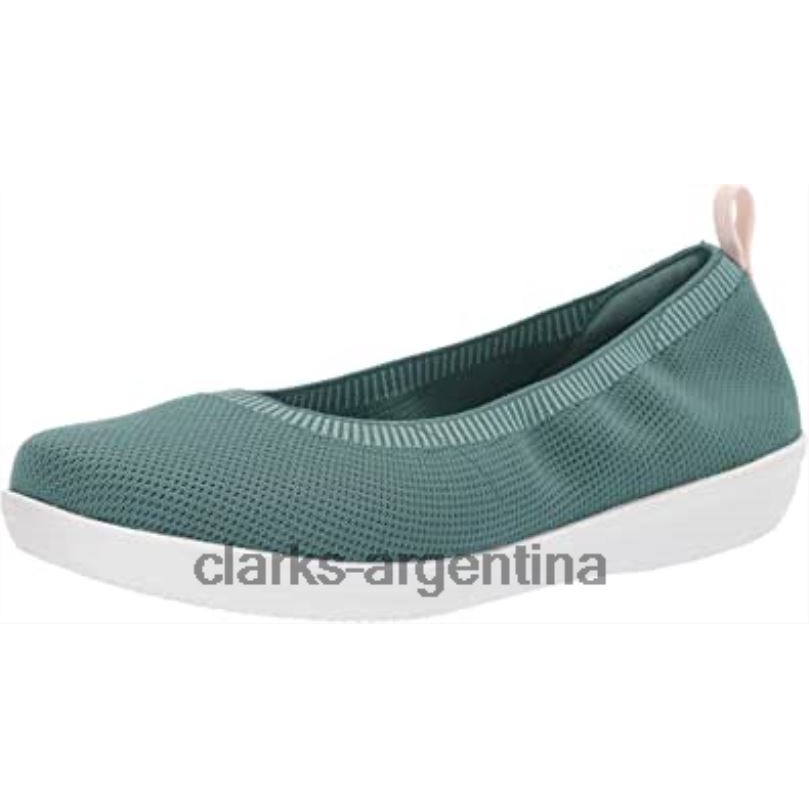 Clarks mujer 2FZPZ1145 Bailarinas clarks ayla paige azul gris para mujer gris azulado