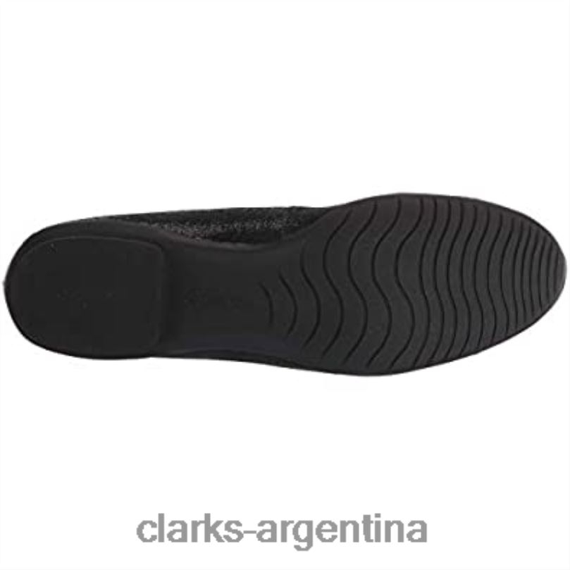 Clarks mujer 2FZPZ1549 bailarinas de mujer sara orquídea clarks combi de cuero negro