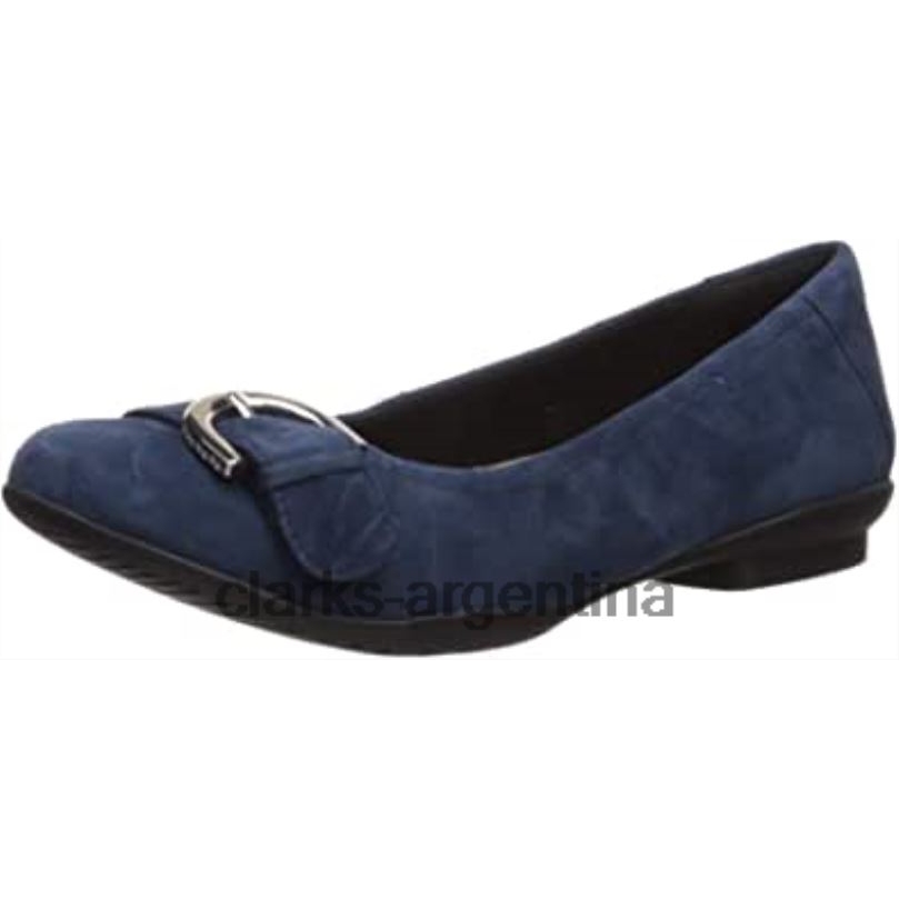 Clarks mujer 2FZPZ186 Clarks Neenah Lark, bailarinas para mujer