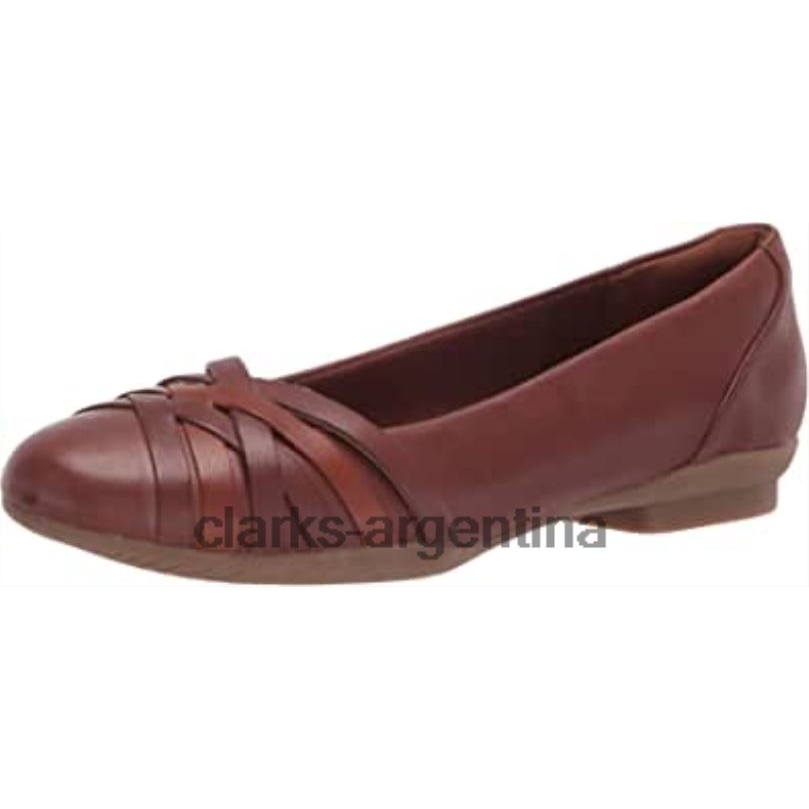 Clarks mujer 2FZPZ1885 bailarinas sara clover para mujer clarks mahoga