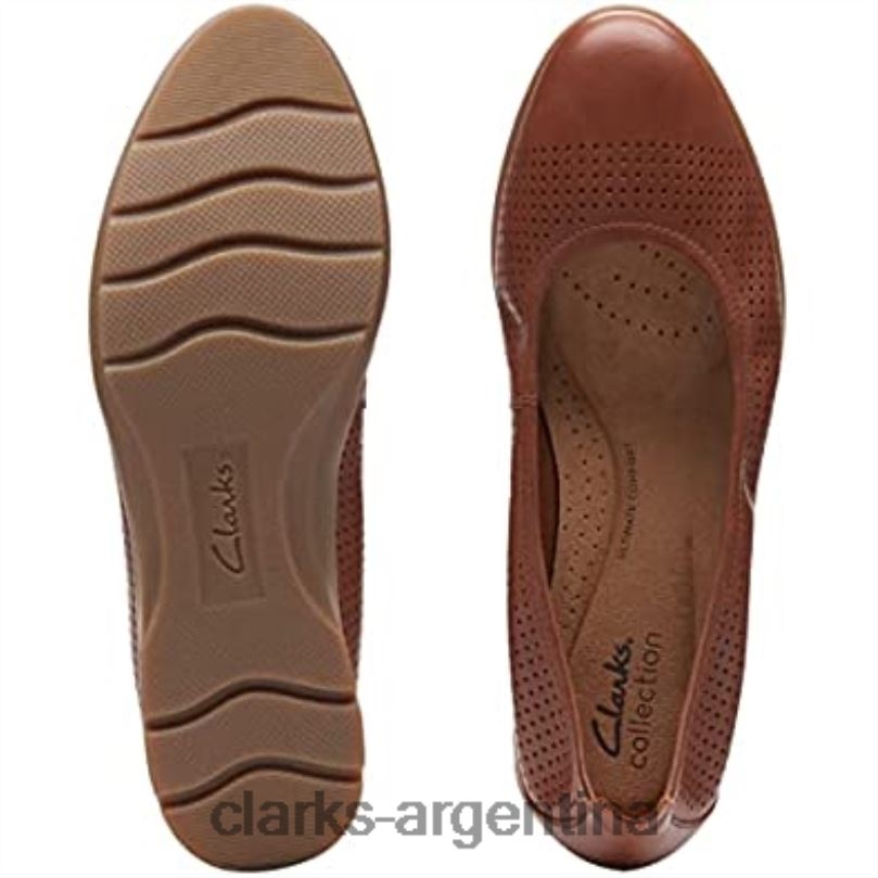 Clarks mujer 2FZPZ1923 Bailarinas clarks jenette easy de mujer en color verde