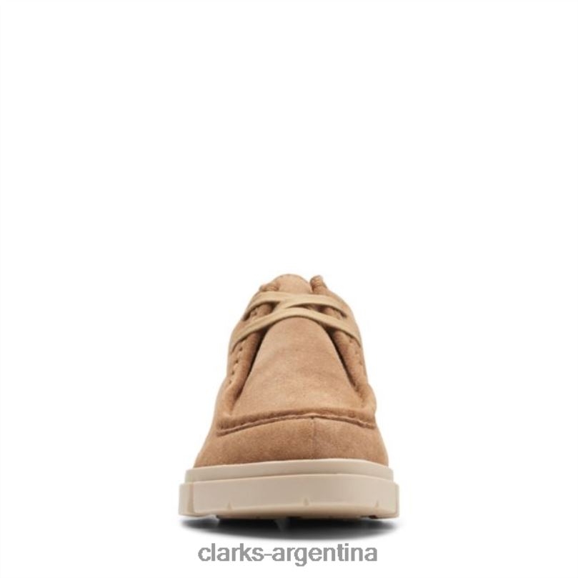 Clarks mujer 2FZPZ5143 teala wally ante tostado claro clarks ante tostado claro gamuza color canela claro