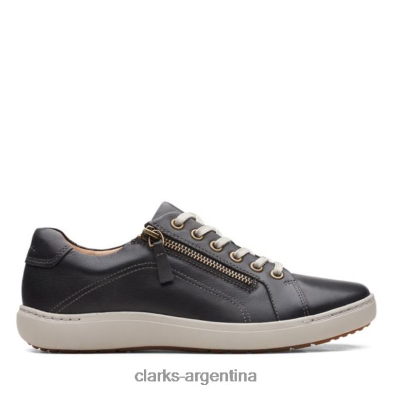 Clarks mujer 2FZPZ6201 clarks cuero negro nalle encaje cuero negro cuero negro