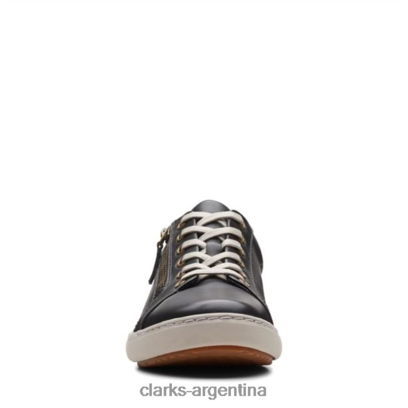 Clarks mujer 2FZPZ6201 clarks cuero negro nalle encaje cuero negro cuero negro