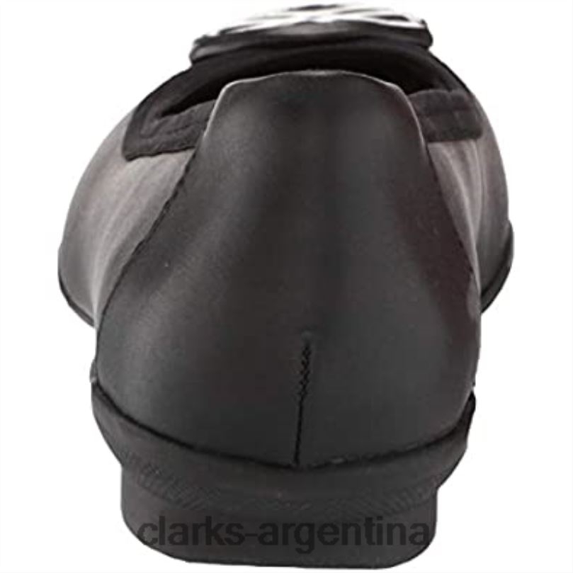 Clarks mujer 2FZPZ621 bailarina baja sara wil mujer clarks cuero negro cuero negro