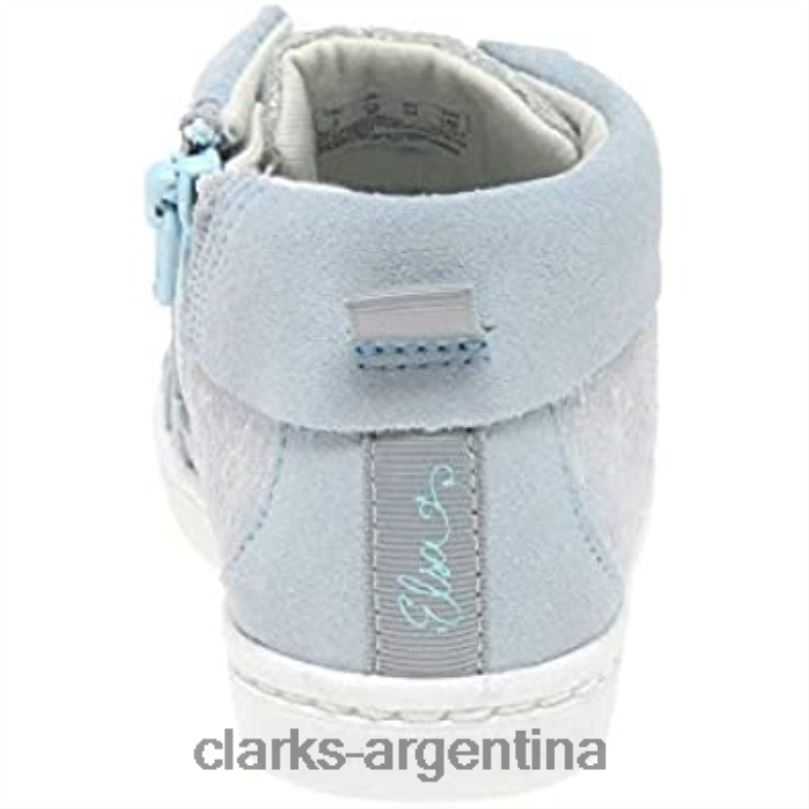 Clarks niños 2FZPZ2709 botas city frost k niña clarks ante azul gamuza azul