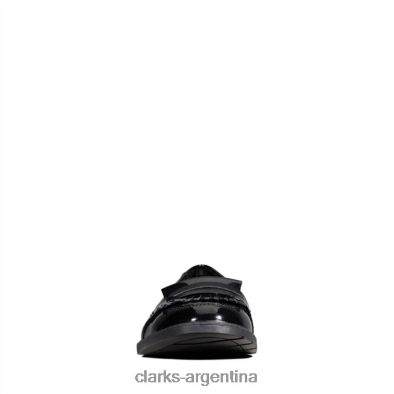Clarks niños 2FZPZ5832 charol negro clarks scala bright juvenil charol negro charol negro