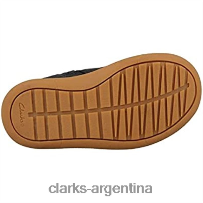 Clarks niños 2FZPZ724 botas infantiles combi flash midi t azul marino para niña clarks combinado azul marino