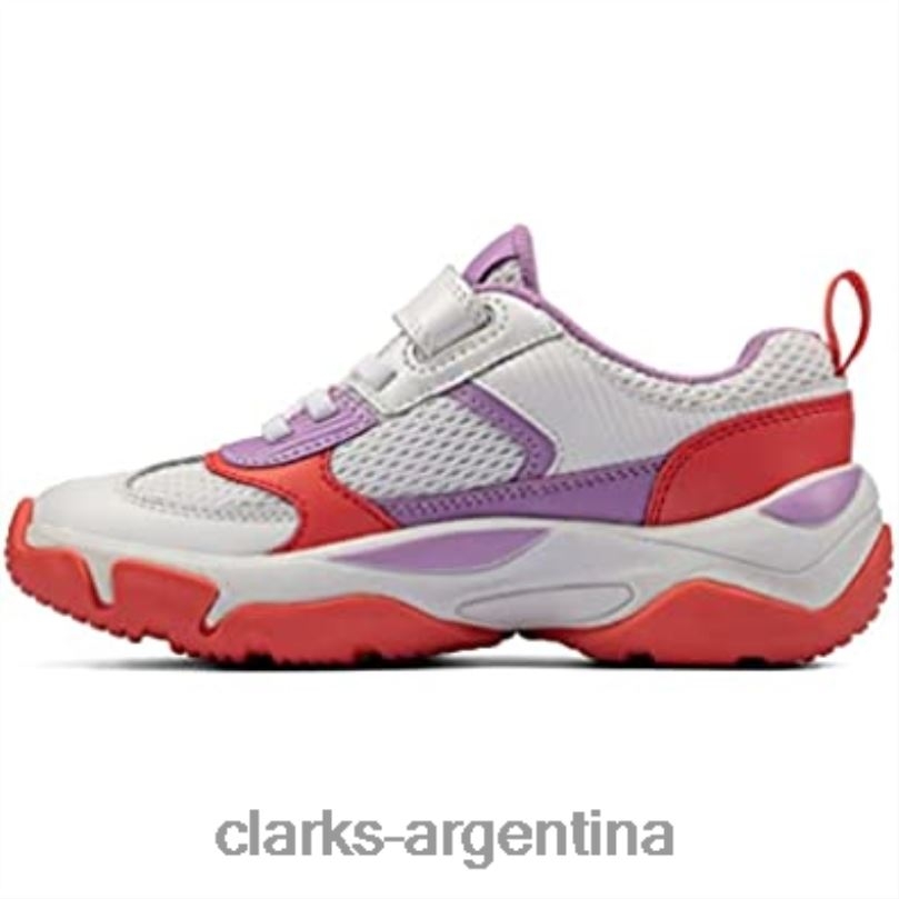 Clarks niños 2FZPZ2003 zapatillas clarks kuju run k moradas para niña púrpura