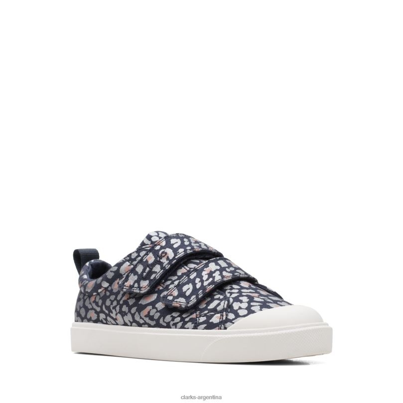 Clarks niños 2FZPZ3800 combi clarks city bright k azul marino combinado azul marino