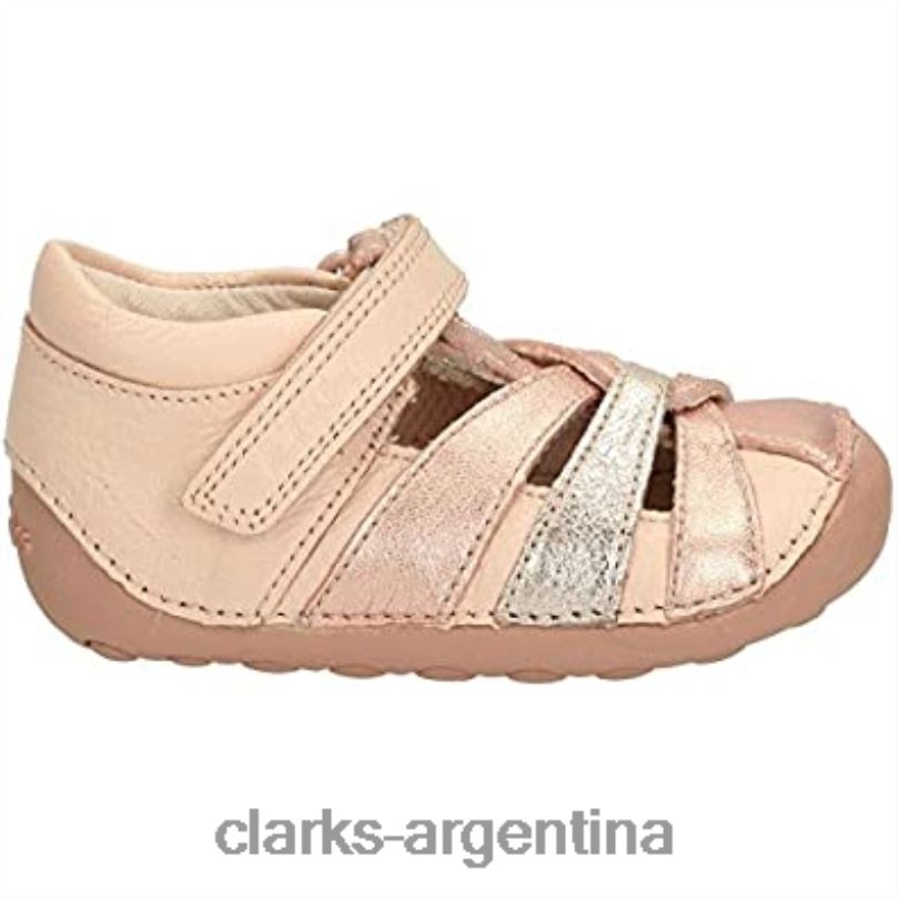 Clarks niños 2FZPZ390 zapatos niña 2 niño little mae rose gold clarks